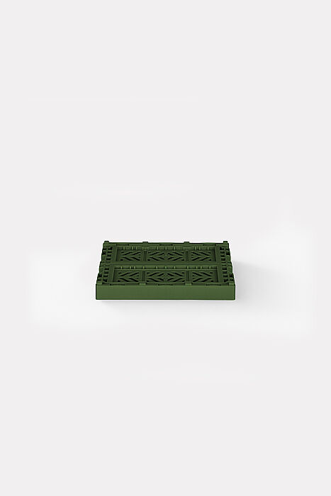 Aykasa 15117 Micro Box Khaki Katlanabilir Kasa 4'lü Paket - 4