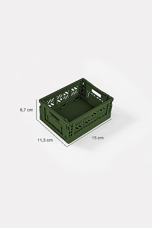 Aykasa 15117 Micro Box Khaki Katlanabilir Kasa 4'lü Paket - 5
