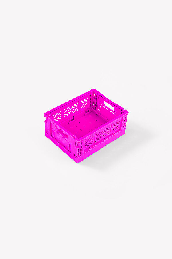 Aykasa 15117 Micro Box Neon Pink Katlanabilir Kasa 4'lü Paket - 2