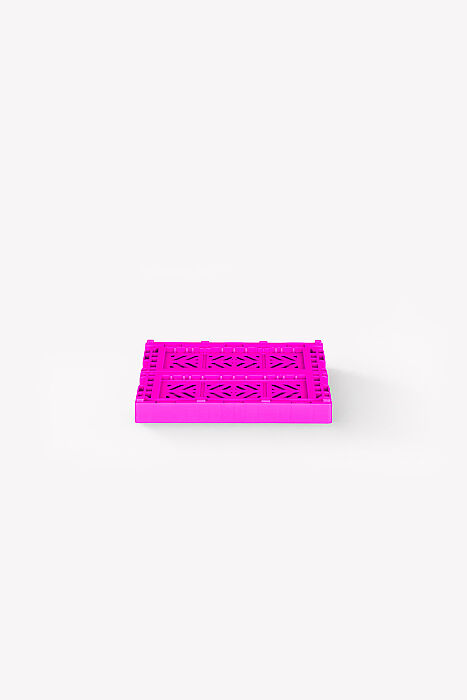 Aykasa 15117 Micro Box Neon Pink Katlanabilir Kasa 4'lü Paket - 3