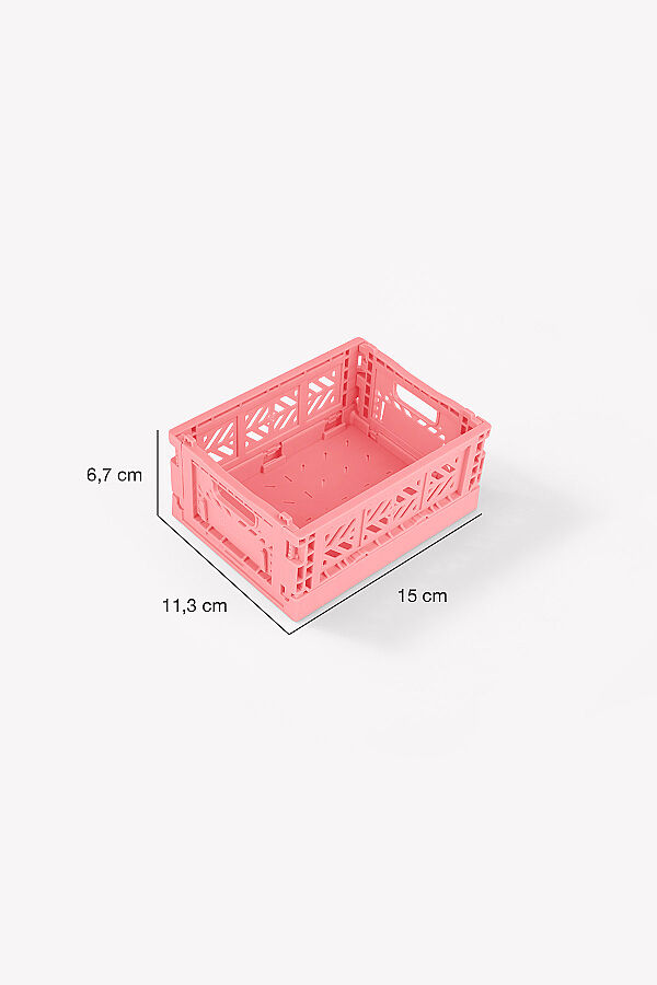 Aykasa 15117 Micro Box Strawberry Milk Katlanabilir Kasa 4'lü Paket - 4