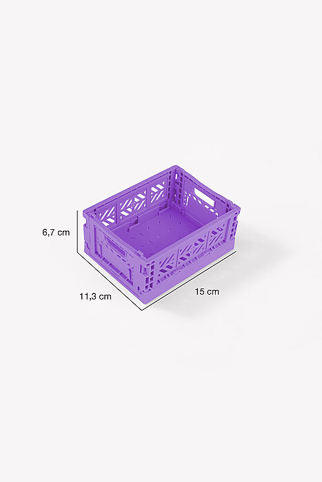 Aykasa 15117 Micro Box Taro Milktea Katlanabilir Kasa 4'lü Paket - 4