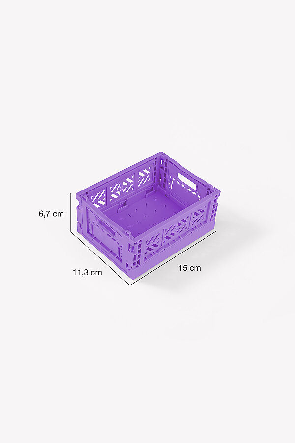 Aykasa 15117 Micro Box Taro Milktea Katlanabilir Kasa 4'lü Paket - 4