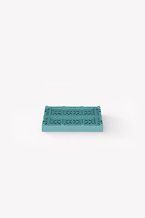 Aykasa 15117 Micro Box Teal Katlanabilir Kasa 4'lü Paket - 3