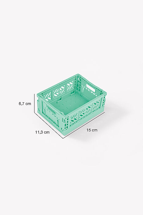 Aykasa 15117 Micro Box Warm Mint Katlanabilir Kasa 4'lü Paket - 4