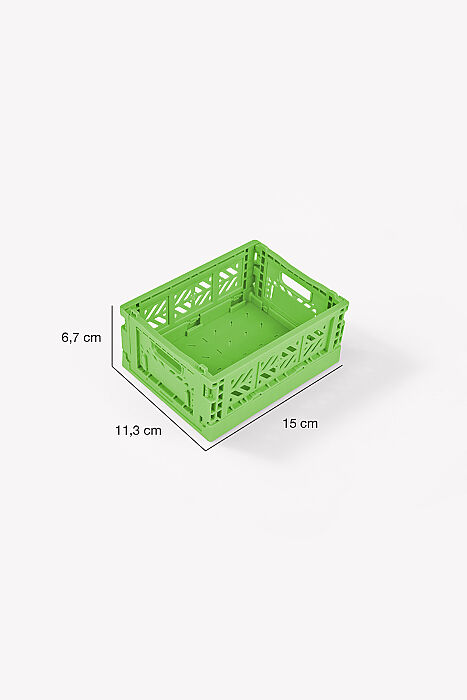 Aykasa 15117 Micro Box Wasabi Katlanabilir Kasa 4'lü Paket - 4