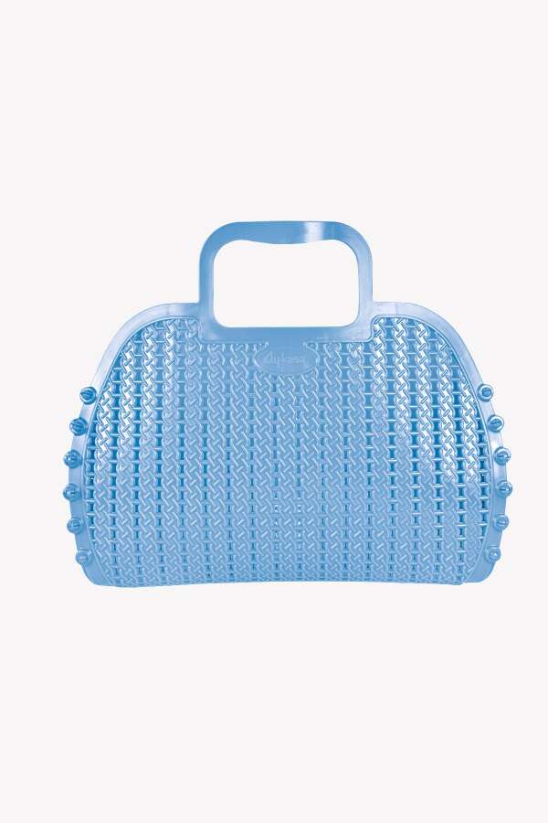 Aykasa 221026 Baby Blue Katlanabilir Plaj Çantası - 2