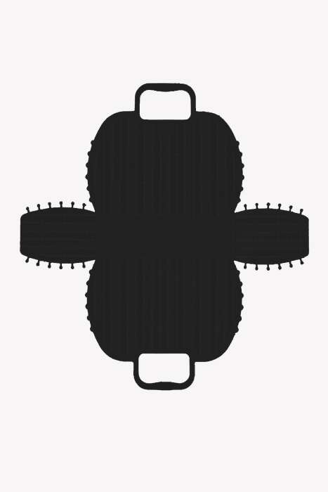 Aykasa 221026 Black Katlanabilir Plaj Çantası - 4