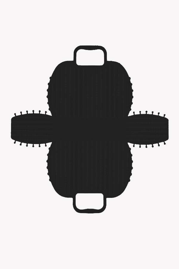 Aykasa 221026 Black Katlanabilir Plaj Çantası - 4