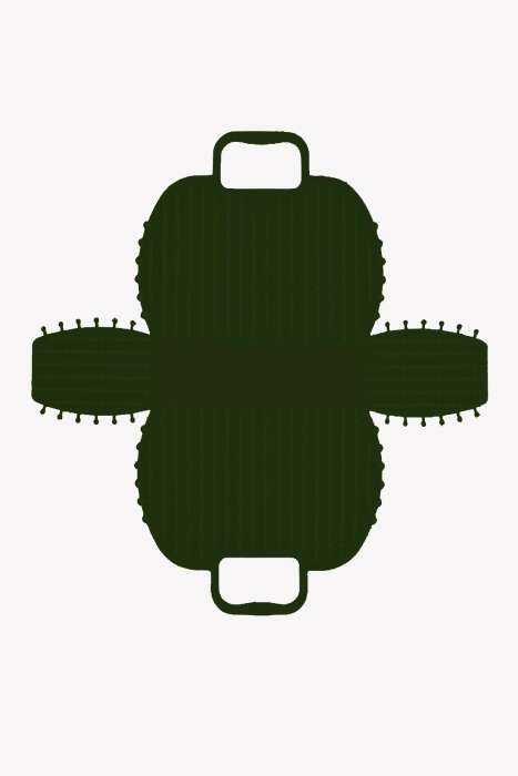 Aykasa 221026 Haki Katlanabilir Plaj Çantası - 4