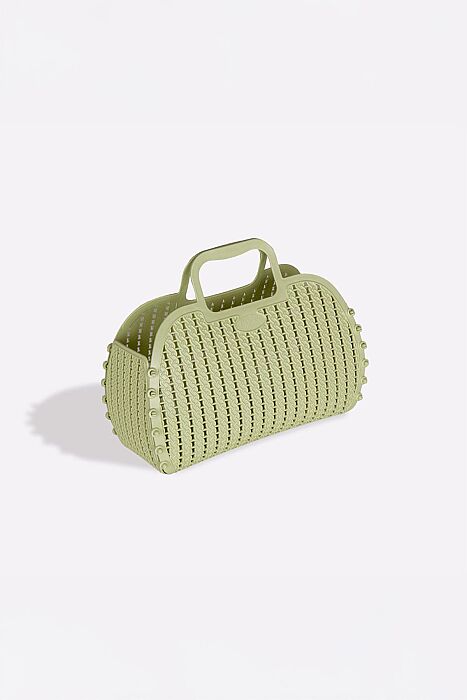 Aykasa 221026 Lime Cream Katlanabilir Plaj Çantası - 1