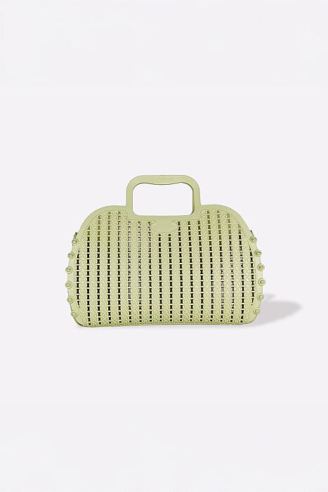 Aykasa 221026 Lime Cream Katlanabilir Plaj Çantası - 2