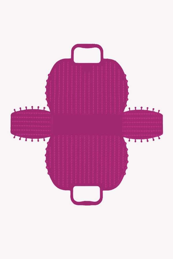 Aykasa 221026 Purple Katlanabilir Plaj Çantası - 4