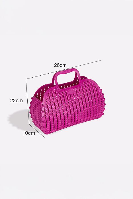 Aykasa 221026 Purple Katlanabilir Plaj Çantası - 3