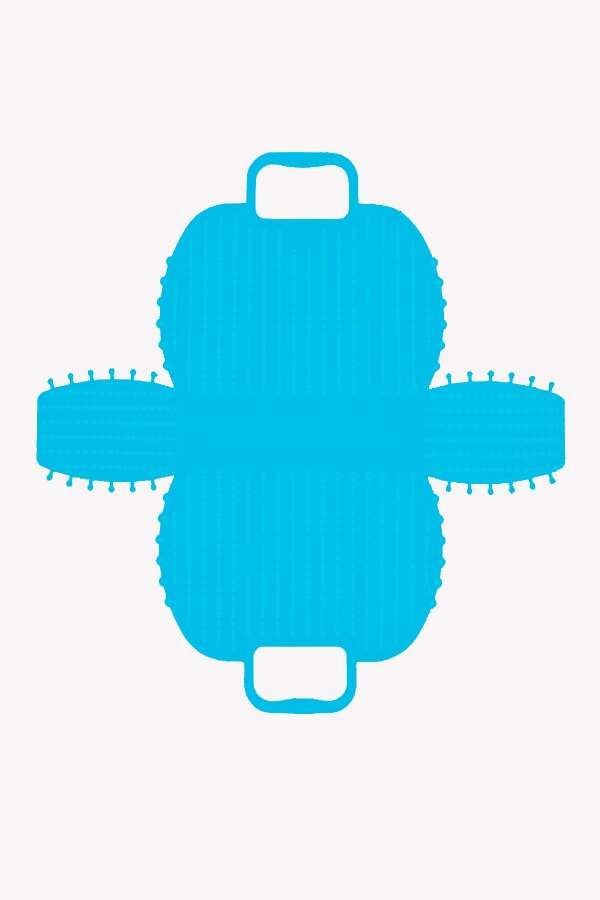 Aykasa 221026 Turquoise Katlanabilir Plaj Çantası - 4