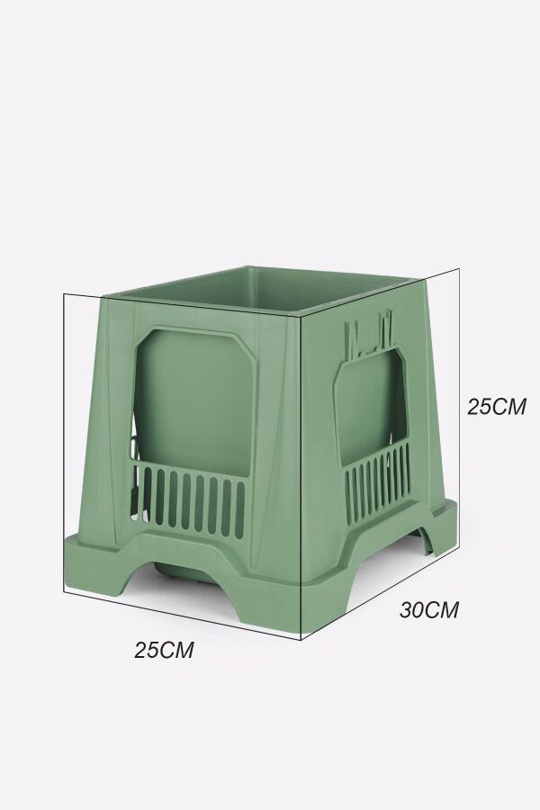 Aykasa 253025 Midi Almond Green Vazo Alt - 4