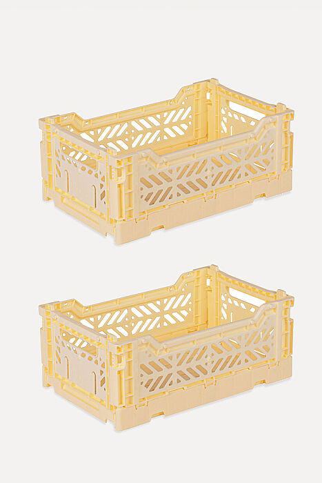 Aykasa 261710 Minibox Banana Katlanabilir Kasa 2'li Paket - 2