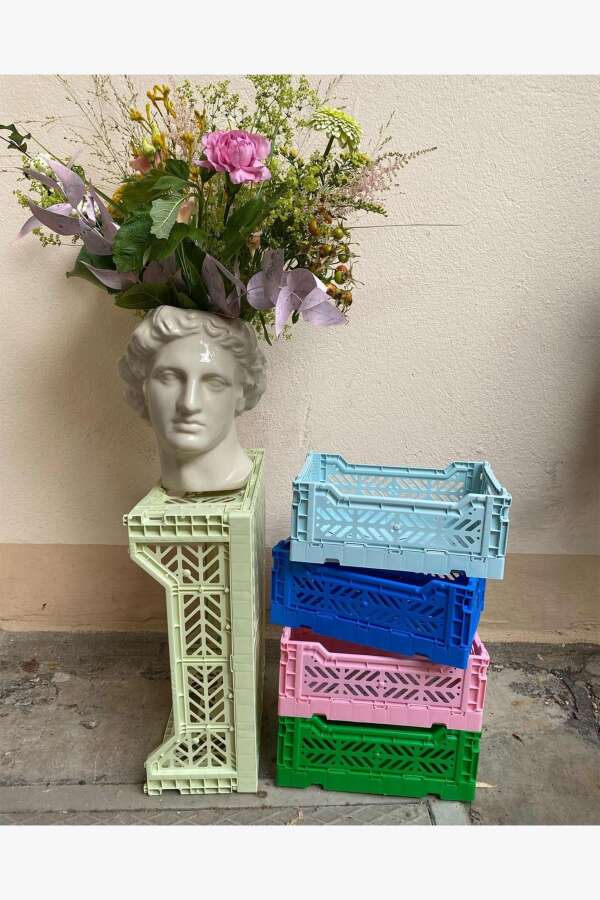 Aykasa 261710 Minibox Blue Katlanabilir Kasa - 5