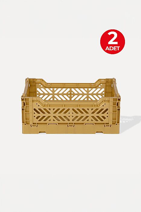 Aykasa 261710 Minibox Gold Katlanabilir Kasa 2'li Paket - 1