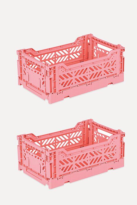 Aykasa 261710 Minibox Strawberry Milk Katlanabilir Kasa 2'li Paket - 2