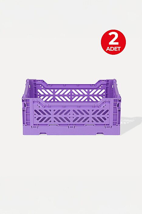 Aykasa 261710 Minibox Taro Milktea Katlanabilir Kasa 2'li Paket - 1