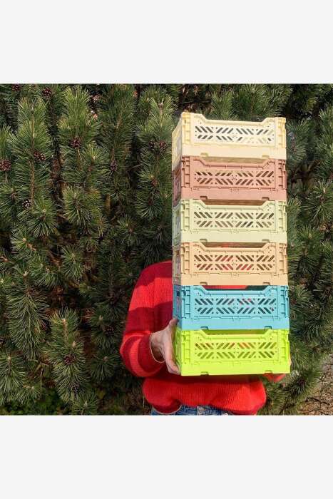 Aykasa 261710 Minibox Teal Katlanabilir Kasa - 5