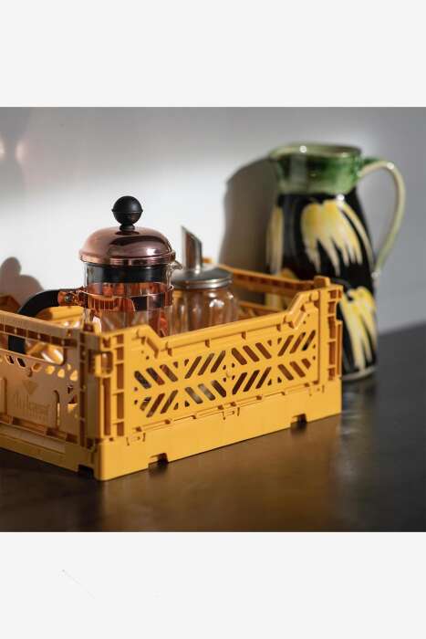 Aykasa 261710 Minibox Mustard Katlanabilir Kasa - 5