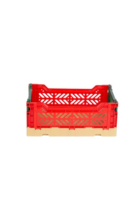 Aykasa 261710 Minibox Gold-Kırmızı-Yeşil Katlanabilir Kasa - 2