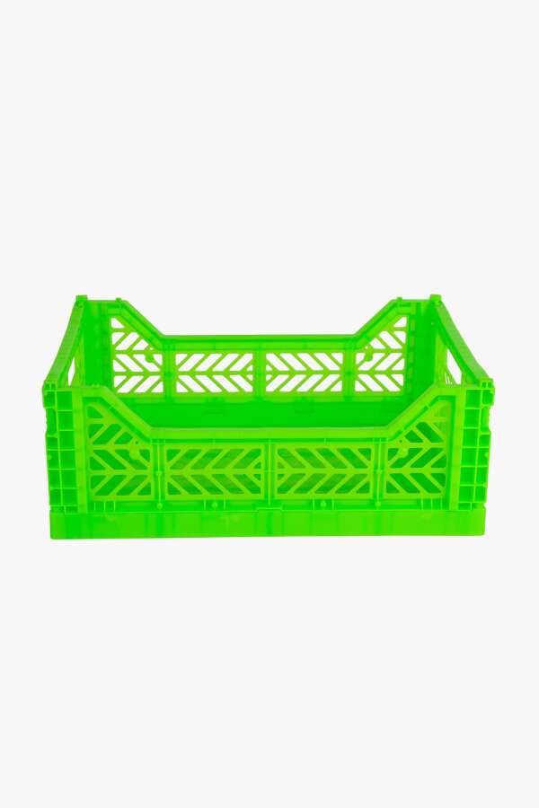 Aykasa 403014 Midibox Neon Green Katlanabilir Kasa - 2