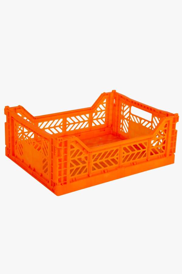 Aykasa 403014 Midibox Neon Orange Katlanabilir Kasa - 1