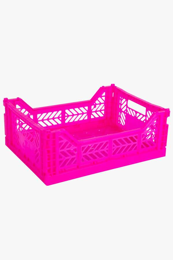 Aykasa 403014 Midibox Neon Pink Katlanabilir Kasa - 1