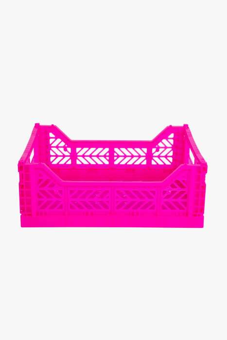 Aykasa 403014 Midibox Neon Pink Katlanabilir Kasa - AYKASA (1)