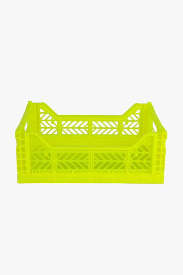 Aykasa 403014 Midibox Neon Yellow Katlanabilir Kasa - 2