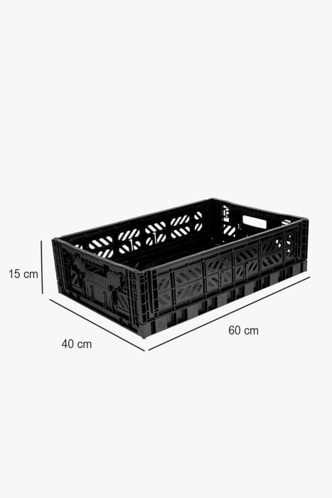 Aykasa 604015 Maxibox Black Katlanabilir Kasa - 4