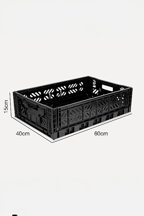 Aykasa 604015 Maxibox Black Katlanabilir Kasa - 4
