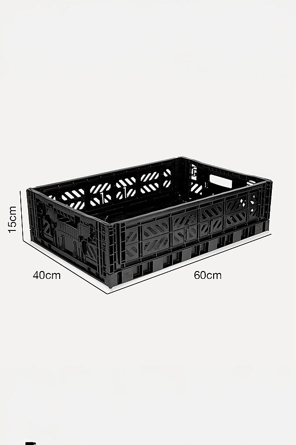 Aykasa 604015 Maxibox Black Katlanabilir Kasa - 4