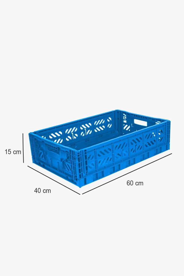 Aykasa 604015 Maxibox Blue Katlanabilir Kasa - 4