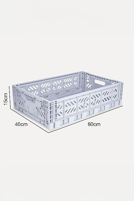 Aykasa 604015 Maxibox Gray Katlanabilir Kasa - 4