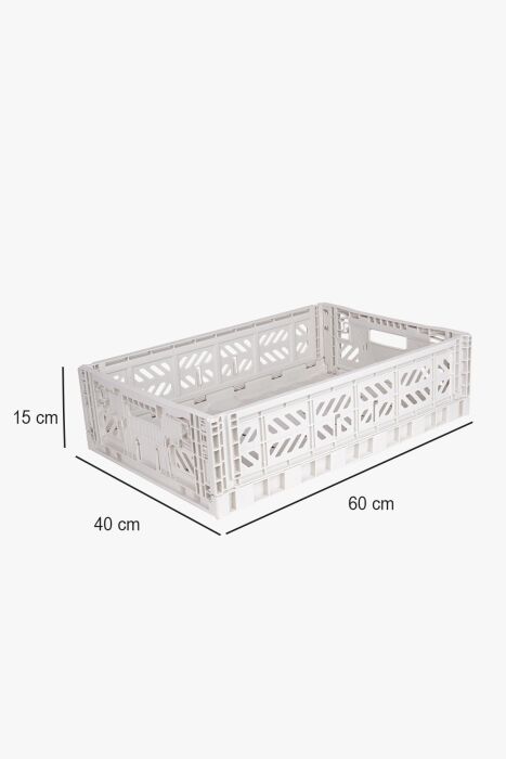 Aykasa 604015 Maxibox Light Gray Katlanabilir Kasa - 4