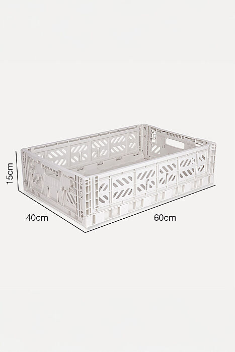 Aykasa 604015 Maxibox Light Gray Katlanabilir Kasa - 4