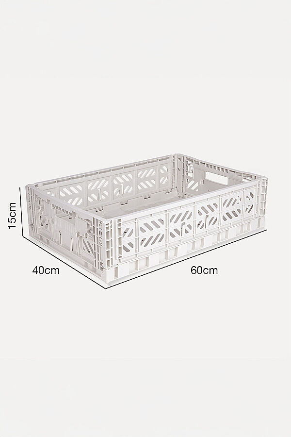 Aykasa 604015 Maxibox Light Gray Katlanabilir Kasa - 4