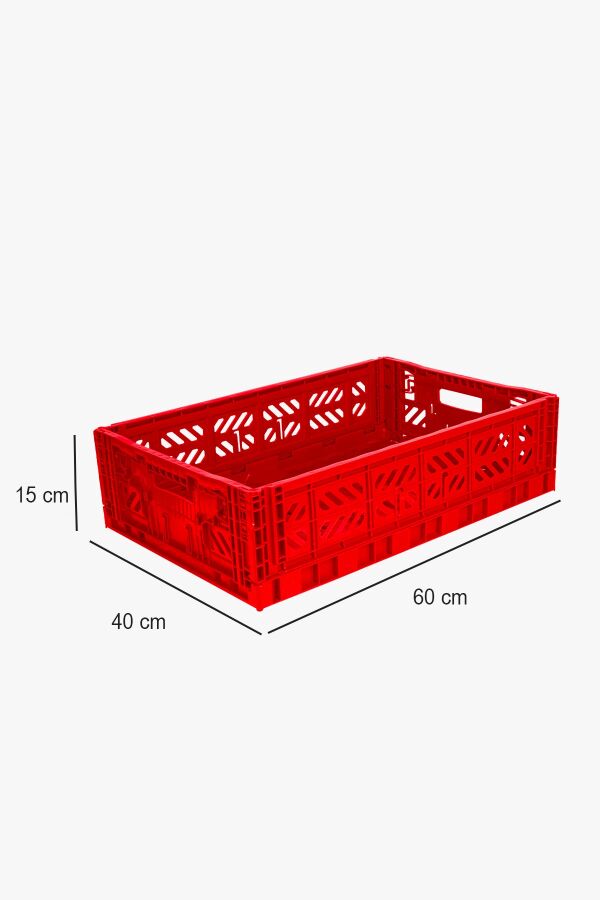 Aykasa 604015 Maxibox Red Katlanabilir Kasa - 4