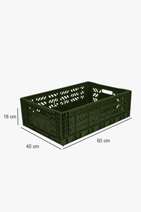Aykasa 604018-M1 Maxibox Khaki Katlanabilir Kasa - 4
