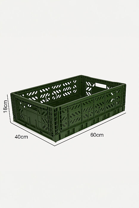 Aykasa 604018-M1 Maxibox Khaki Katlanabilir Kasa - 4