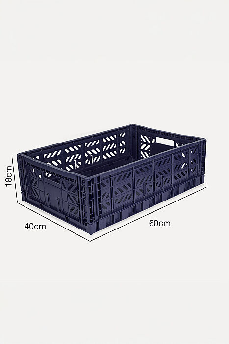 Aykasa 604018-M1 Maxibox Navy Katlanabilir Kasa - 4