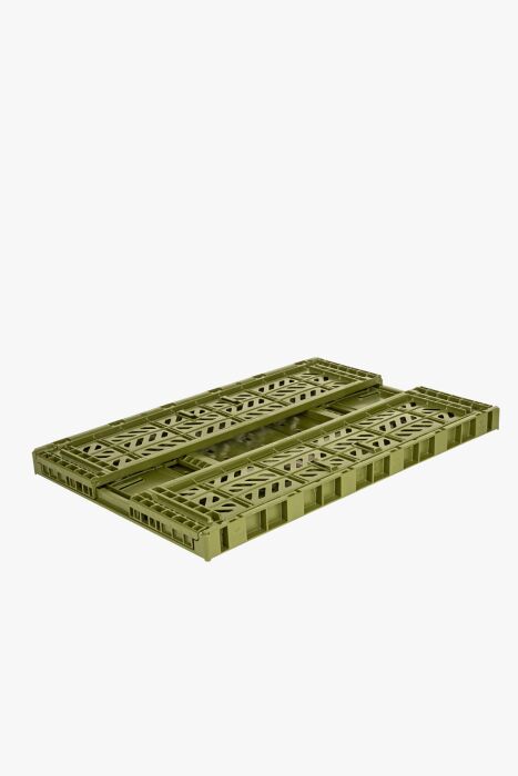 Aykasa 604018 Maxibox Olive Katlanabilir Kasa - 3