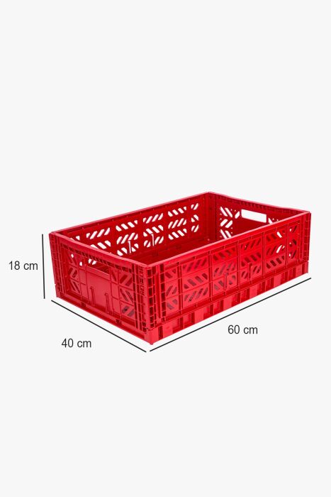 Aykasa 604018 Maxibox Red Katlanabilir Kasa - 4