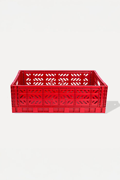 Aykasa 604018-M1 Maxibox Red Katlanabilir Kasa - 1