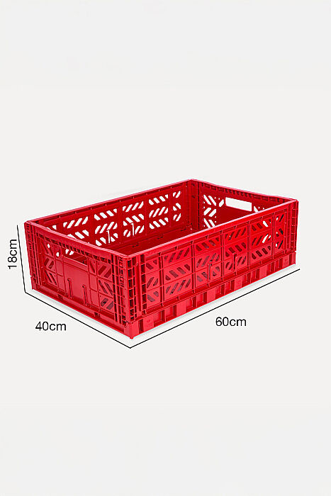 Aykasa 604018-M1 Maxibox Red Katlanabilir Kasa - 4