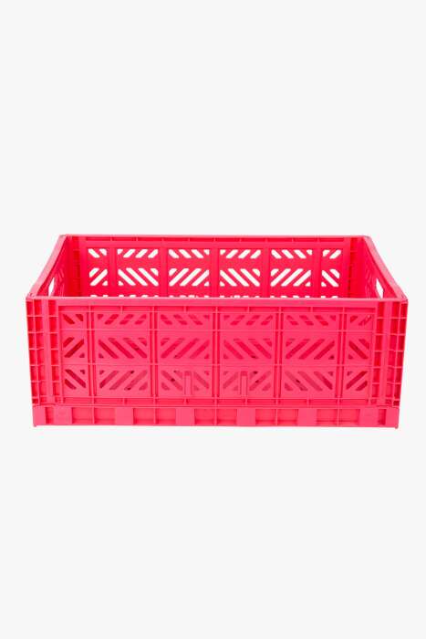 Aykasa 604022 Maxibox Dark Pink Katlanabilir Kasa - AYKASA (1)